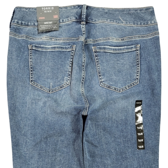 Torrid NWT Jegging Skinny Super Soft High Rise Jean Mesa Released Hem Stretch - Picture 5 of 10